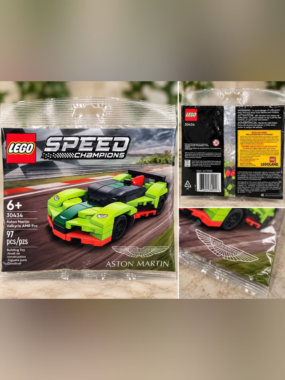 LEGO Speed Champions Aston Martin Valkyrie AMR Pro #30434 – NEW SEALED